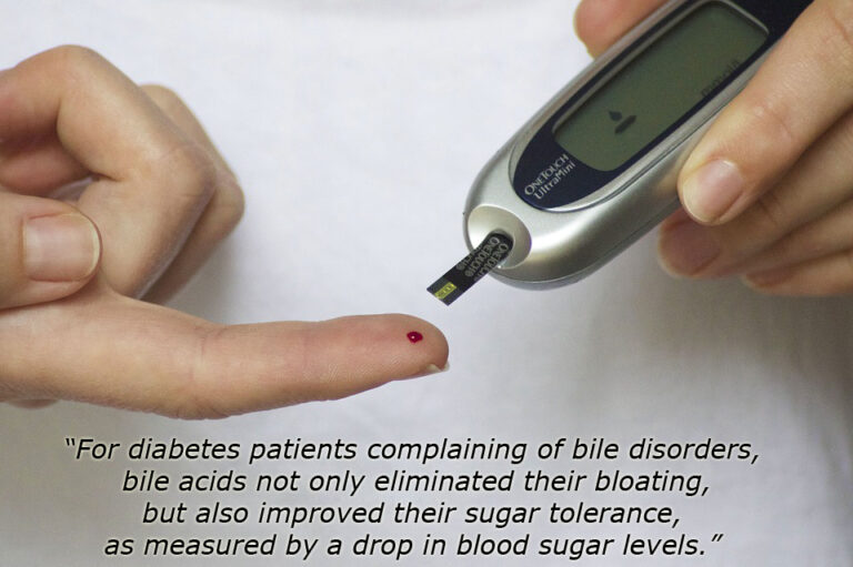 diabetes and bile production